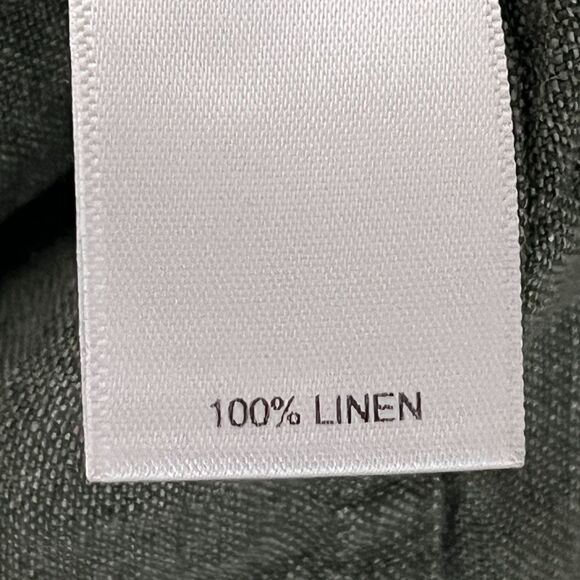 Baird McNutt Murano Linen Shirt Mens Large Button Up Short Sleeve Safari Preppy - Picture 7 of 7